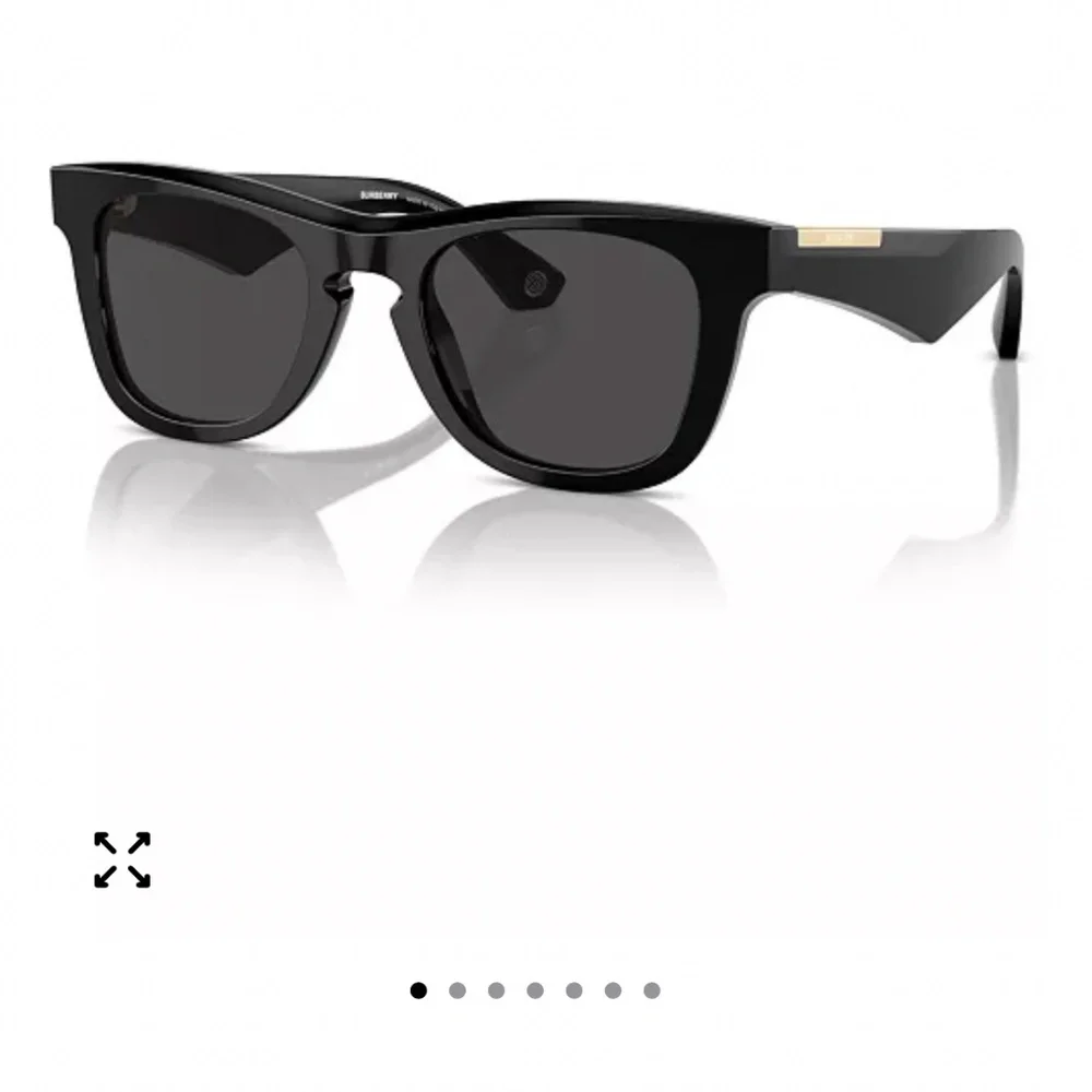 $403 Burberry Mens Unisex B 4426 Black Sunglasses Recent Style / Womens - Picture 3 of 14